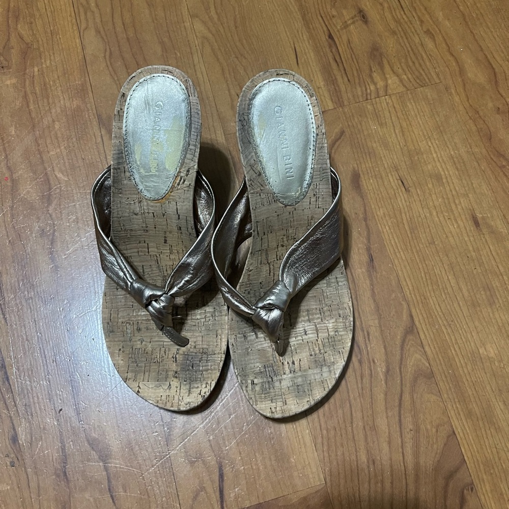 Womens cork heel shoes